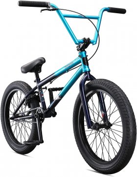 Mongoose Legion L80 Freestyle BMX Bike Line for Beginner-Level to Advanced Riders, Steel Frame, 20-Inch Wheels, Teal