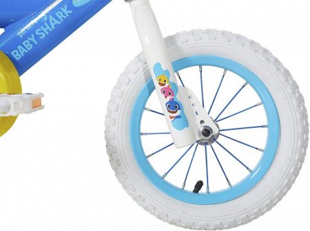 Baby Shark 12" Bike with Removable Training Wheels