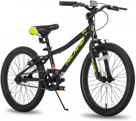 Hiland 20 inch Kids Mountain Bike for Boys, Girls with V-Brake, Black