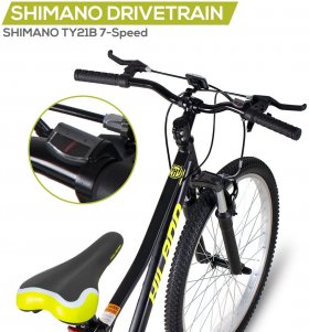 Hiland 20 Inch Mountain Bike Shimano 7-Speed for Kids,Youth