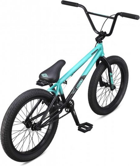 Mongoose Legion L60 Freestyle BMX Bike Line for Beginner-Level to Advanced Riders, Steel Frame, 20-Inch Wheels, Teal