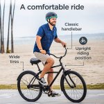 Schwinn Huron Adult Beach,Black