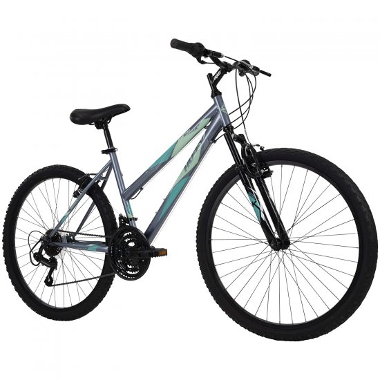 Huffy Stone Mountain Women\'s Mountain Bike, 26-inch, Gray