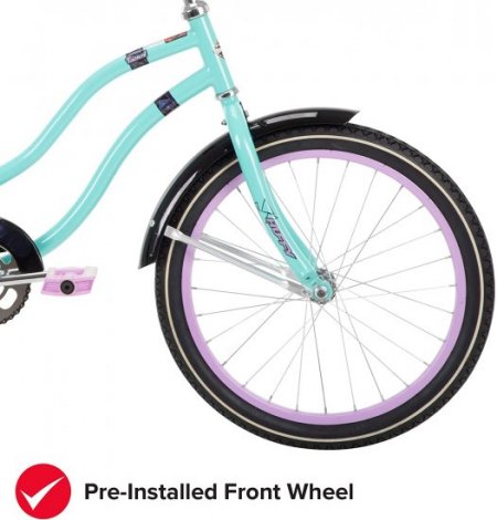 Huffy Fairmont Cruiser Bikes, 20 Inch, Metallic Teal