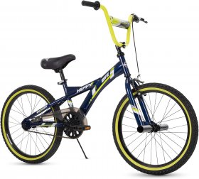 Huffy Kids Bike Go Girl & Ignyte 20 inch, Quick Connect or Regular Assembly, Kickstand Included,Blue