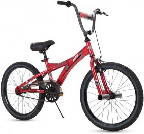 Huffy Kids Bike Go Girl & Ignyte 20 inch, Quick Connect or Regular Assembly, Kickstand Included,Red