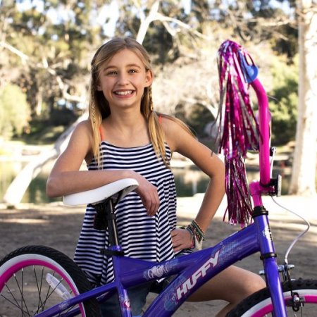 Huffy Kids Bike Go Girl & Ignyte 20 inch, Quick Connect or Regular Assembly, Kickstand Included