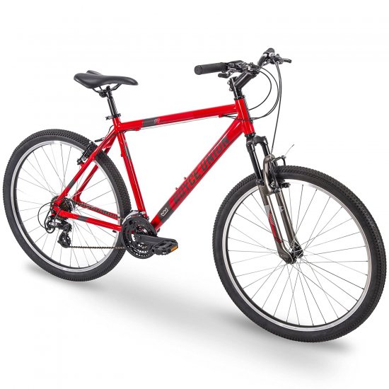 Royce Union RMA 27.5\" Mens 21-Speed All-Terrain Mountain Bike, 20\" Aluminum Frame, Trigger Shift, Red