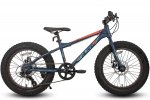 Hiland Kids Fat Tire Bike, Shimano 7-Speed,Dual-Disc Brake,20 Inch, Kids Mountain Bike for Boys Girls