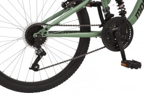 Mongoose 24" Major Mountain Bike, Green