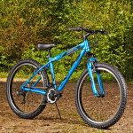 Huffy Hardtail Mountain Trail Bike 26 inch, Satin Tropic Blue