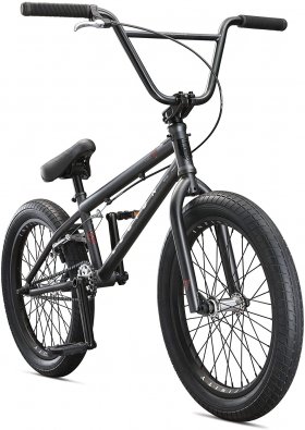Mongoose Legion L100 Freestyle BMX Bike Line for Beginner-Level to Advanced Riders, Steel Frame, 20-Inch Wheels, Grey/Black