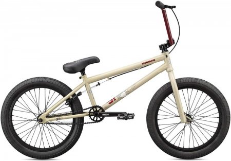 Mongoose Legion L80 Freestyle BMX Bike Line for Beginner-Level to Advanced Riders, Steel Frame, 20-Inch Wheels, Tan