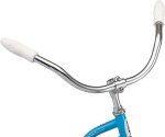 Schwinn Baywood Cruiser Bike, Featuring Steel Step-Through Frame and Single-Speed Drivetrain with Full Wrap Fenders, 24-Inch Wheels, Bright Blue