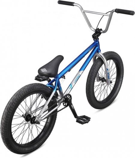 Mongoose Legion L60 Freestyle BMX Bike Line for Beginner-Level to Advanced Riders, Steel Frame, 20-Inch Wheels, Blue