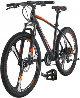 Eurobike HYG20 Folding Bike 20 Inches Muti Spoke Wheel 18 Speed Dual Suspension Folding Mountain Bike