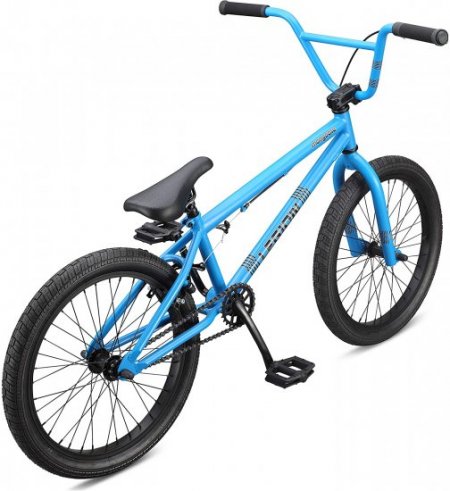 Mongoose Legion L10 Freestyle BMX Bike Line for Beginner-Level to Advanced Riders, Steel Frame, 20-Inch Wheels, Light Blue