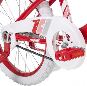 Huffy Kid Bike Quick Connect Assembly Glimmer 18 inch, Red