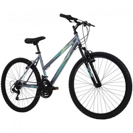 Huffy Stone Mountain Women's Mountain Bike, 26-inch, Gray