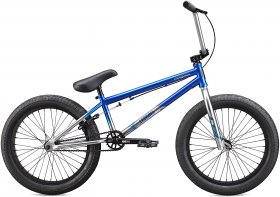 Mongoose Legion L60 Freestyle BMX Bike Line for Beginner-Level to Advanced Riders, Steel Frame, 20-Inch Wheels, Blue