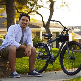 Huffy Fairmont Cruiser Bikes, 26 Inch,Matte Gray