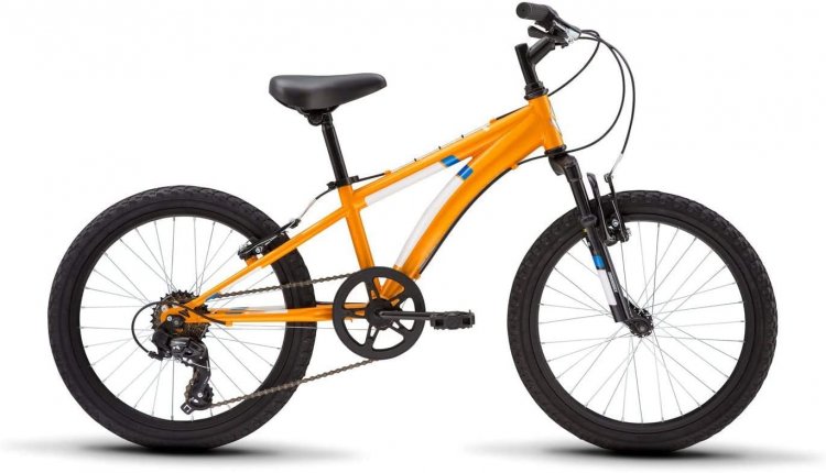 Diamondback Bicycles Cobra 20 Youth 20\" Wheel Mountain Bike, Orange