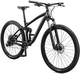Mongoose Salvo Comp Adult Mountain Bike, 29-inch Wheel, Mens Small Frame, Black
