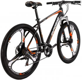Eurobike HY X5 Aluminum Frame Mountain Bike 27.5 Inch Wheels 21 Speed Adult Bicycle