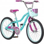 Schwinn Elm Girls Bike for Toddlers and Kids, 20 inch wheels for Ages 2 Years and Up, Teal, Balance or Training Wheels, Adjustable Seat