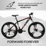 Hiland Mountain Bike,Shimano 21 Speeds Drivetrain,Aluminum Frame 26 Inch Wheels, with Disc-Brake 3/6-Spokes for Men Women Men's MTB Bicycle