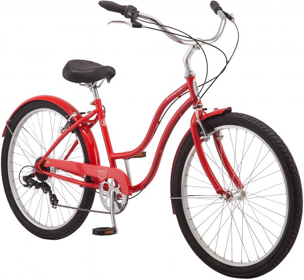 Schwinn Huron Adult Beach,Red