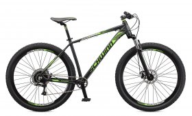 29" Men's Schwinn Boundary Mountain Bike, Black/Green