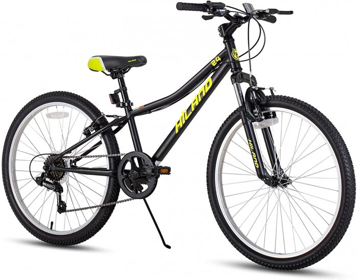 Hiland 20 Inch Mountain Bike Shimano 7-Speed for Kids,Youth