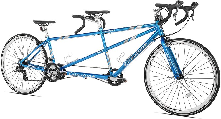 Giordano Viaggio Tandem Road Bike, Blue, 20\"