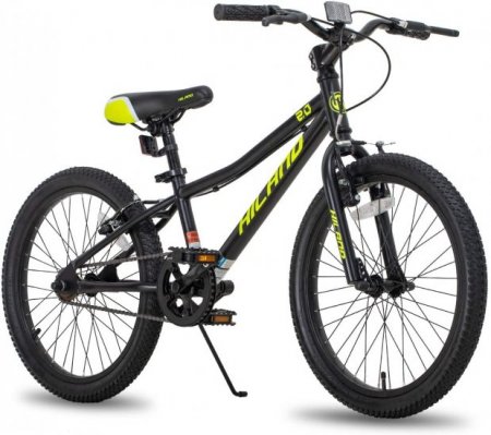 Hiland 20 inch Kids Mountain Bike for Boys, Girls with V-Brake, Black