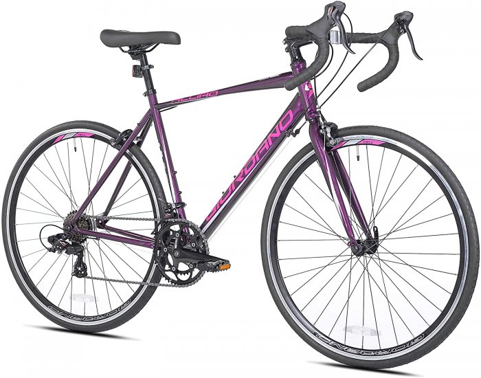 700c Women\'s Giordano Acciao Road Bike Silver, Silver